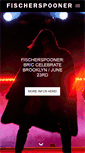 Mobile Screenshot of fischerspooner.com